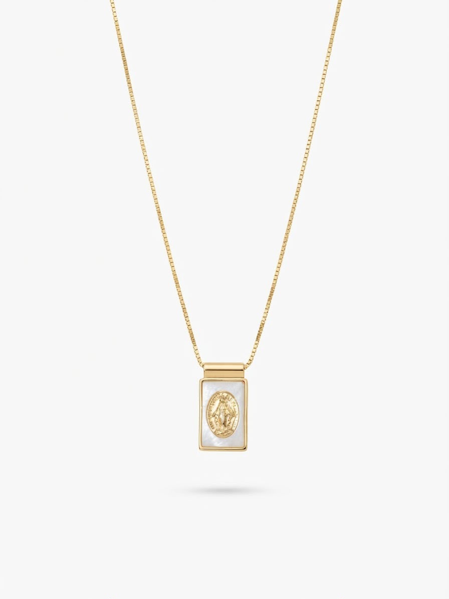 Cadena Medalla Virgen