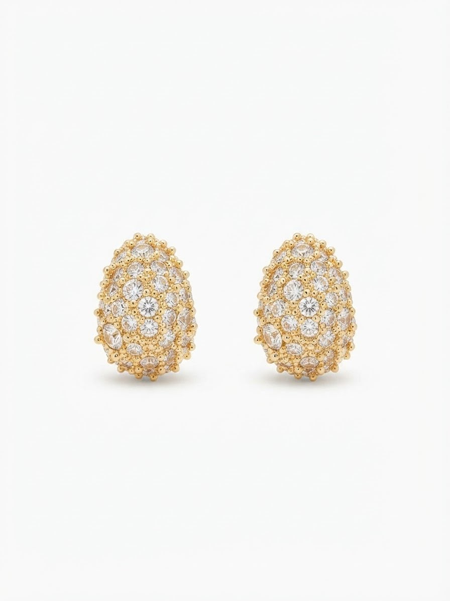 Aretes Gota Brillo