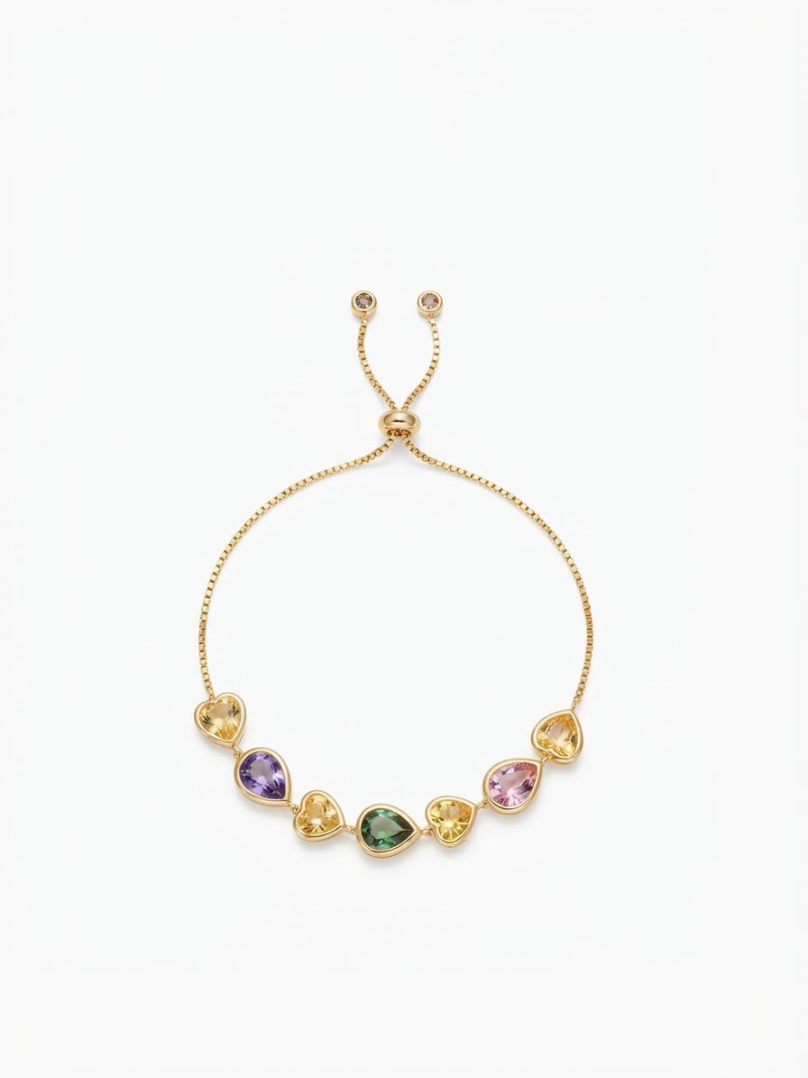 Pulsera Cristales de Colores