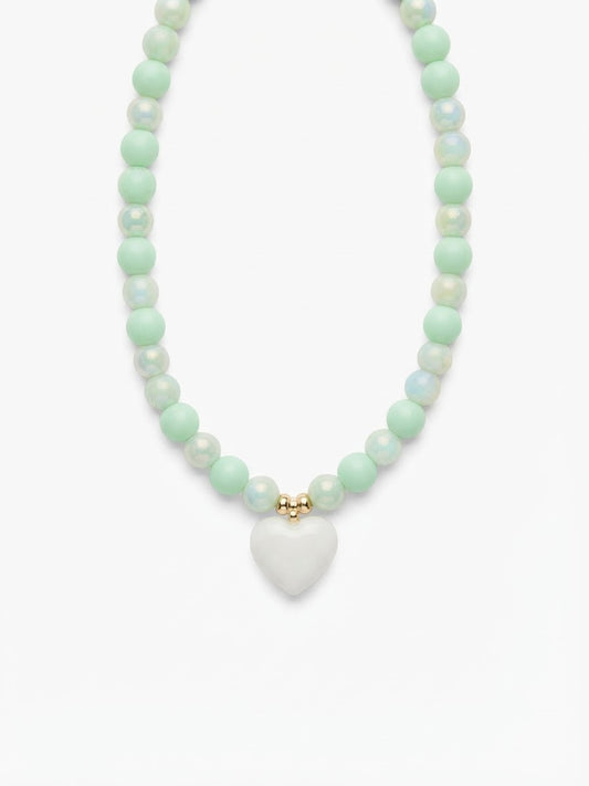Collar Corazón Mint
