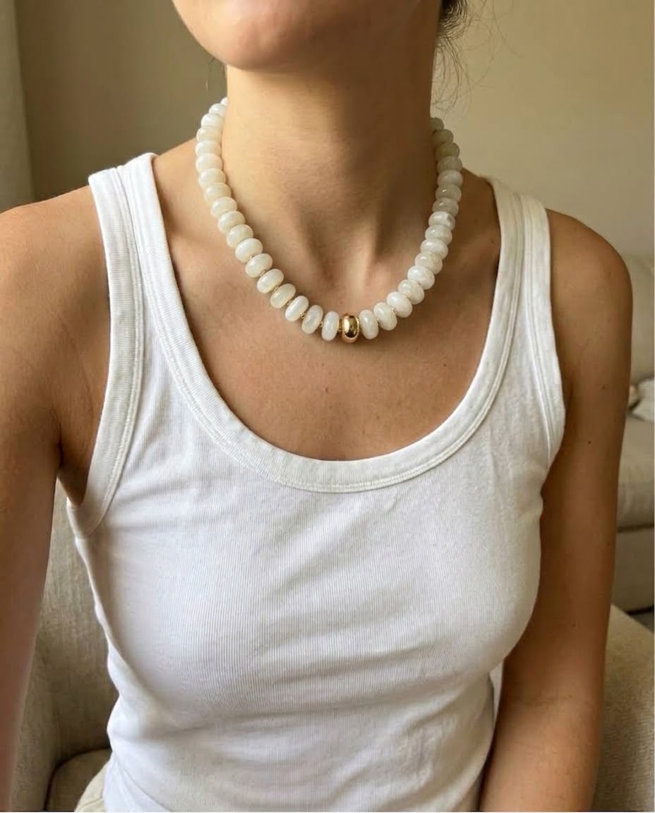 Collar Jaspe Marfil