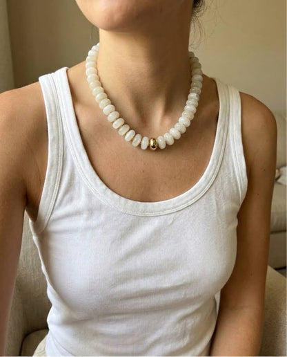 Collar Jaspe Marfil