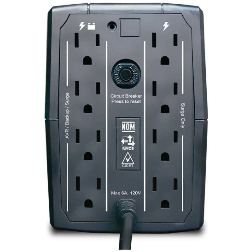 UPS CDP 500VA 250W 8 Salidas 120V R-UPR508