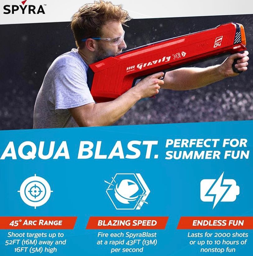 Lanzadores de Agua Eléctricos SPYRA