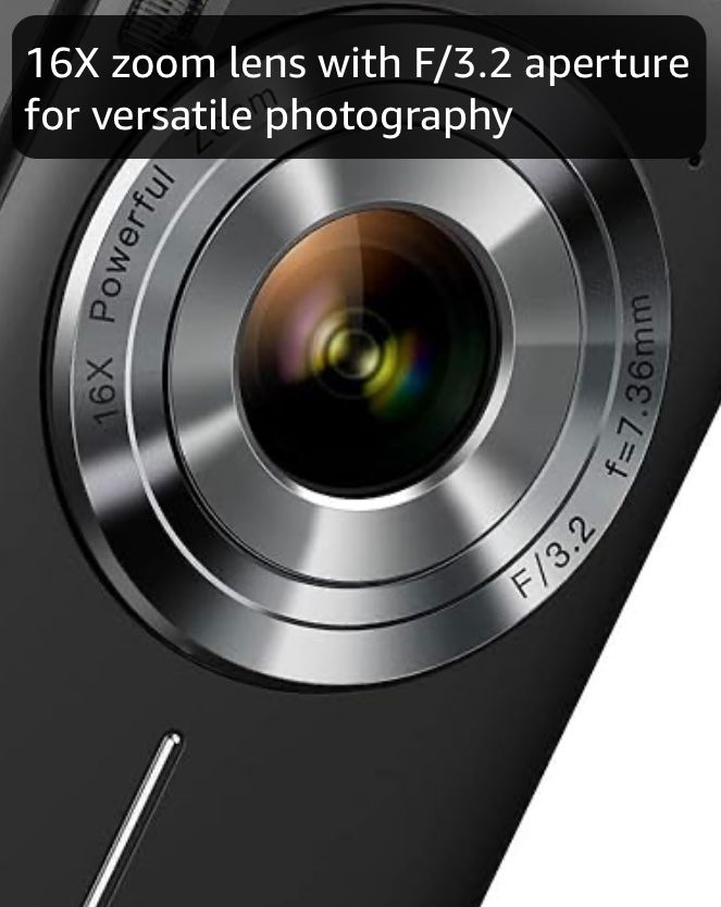 Cámara Digital FHD 1080P