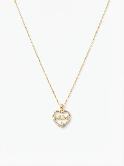 Collar Corazón MUM