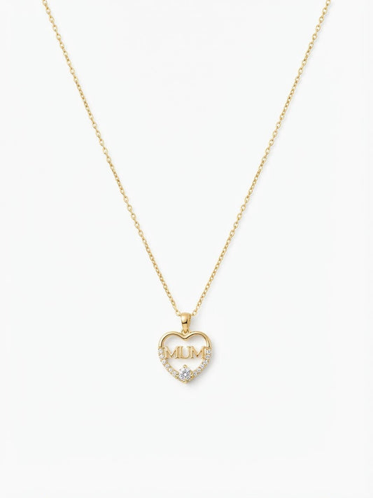 Collar Corazón MUM