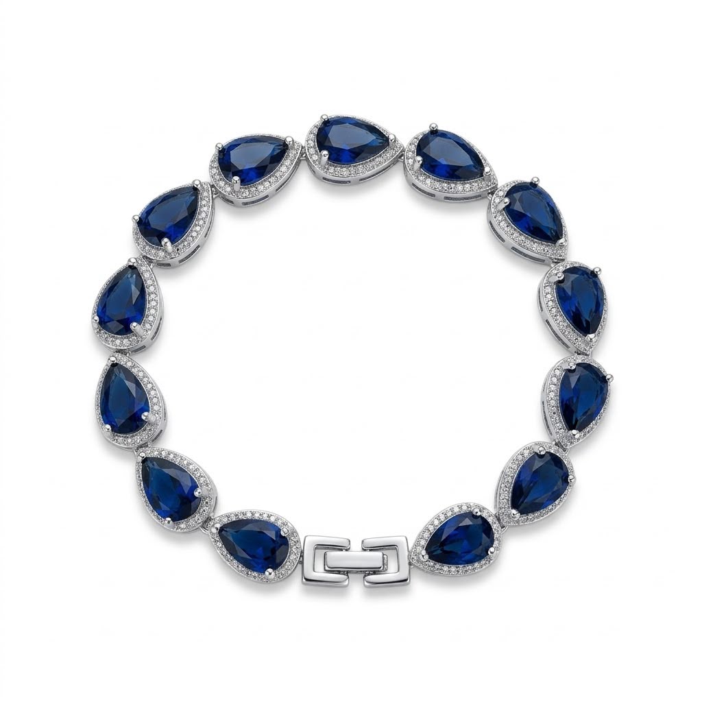 Pulsera Gota Zafiro