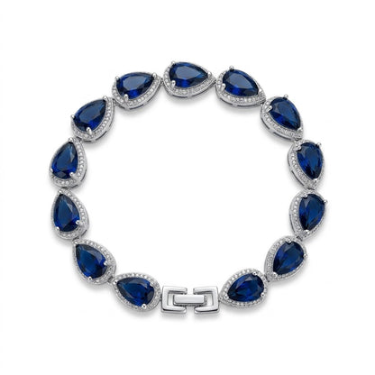 Pulsera Gota Zafiro