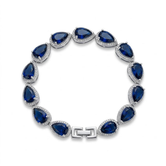 Pulsera Gota Zafiro