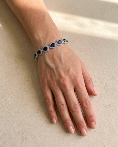 Pulsera Gota Zafiro