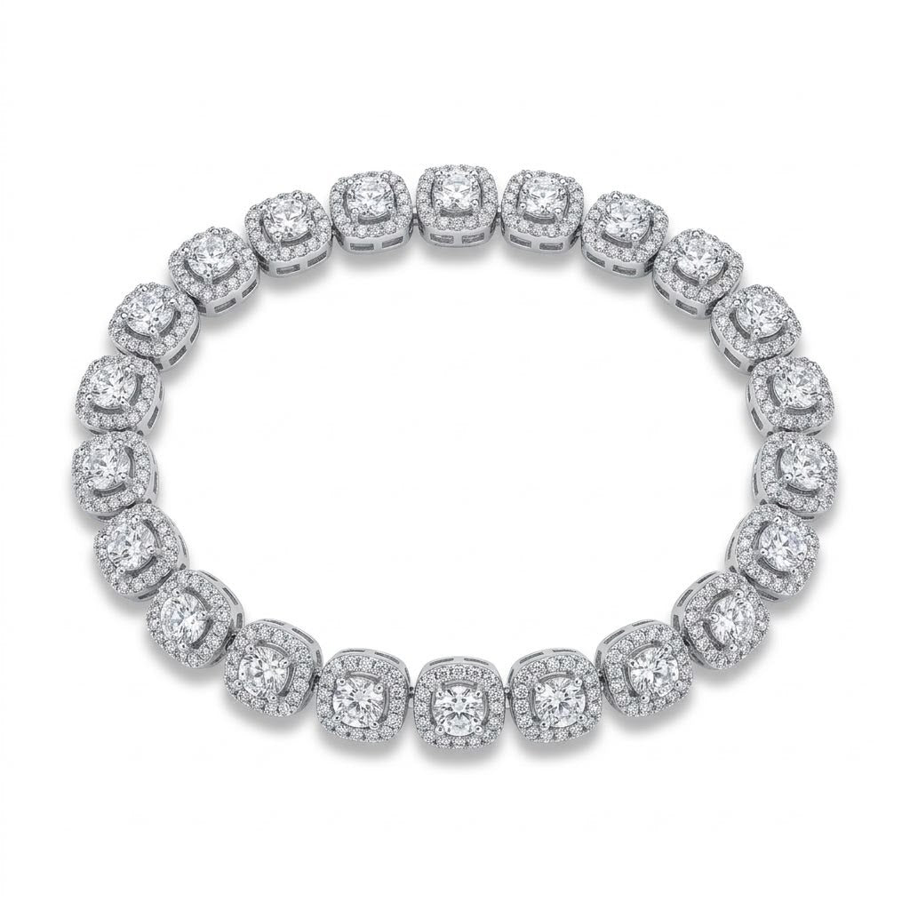 Pulsera Halo Cristal