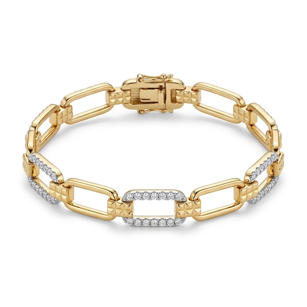 Pulsera Eslabón Dorado
