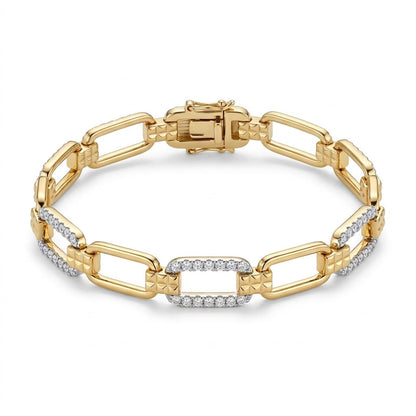 Pulsera Eslabón Dorado