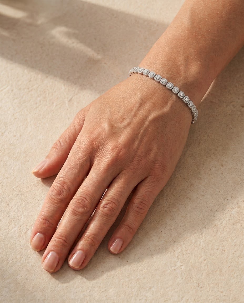 Pulsera Halo Cristal
