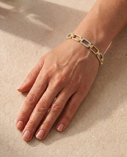 Pulsera Eslabón Dorado