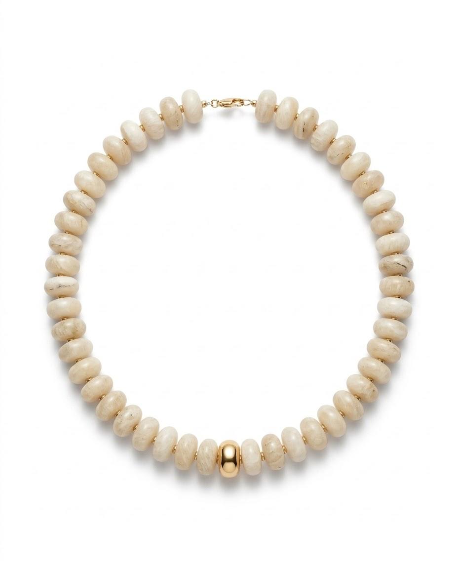 Collar Jaspe Marfil
