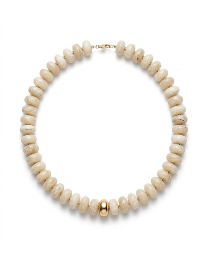 Collar Jaspe Marfil