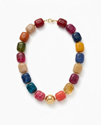 Collar Mosaico Multicolor