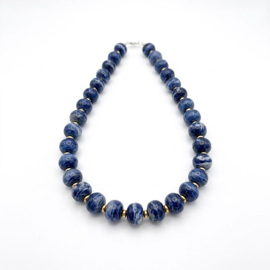 Collar Jaspe Azul