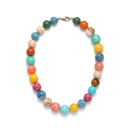 Collar Esferas Multicolor