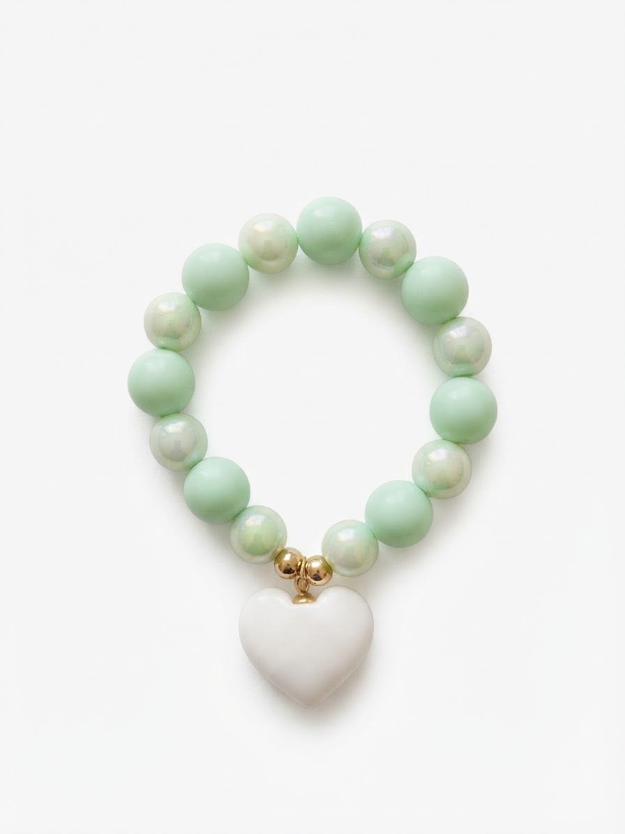 Pulsera Corazón Mint