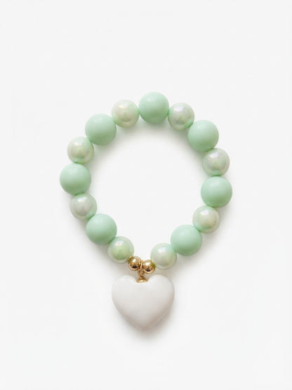 Pulsera Corazón Mint