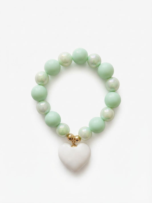 Pulsera Corazón Mint